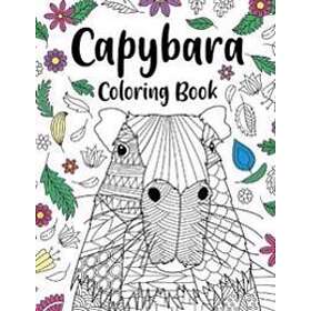 Capybara Adult Coloring Book