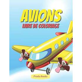 Avions Livre de coloriage: pour de 4 à 12 ans