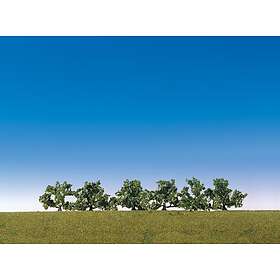 Buskar, vita blad, ca 40mm. 6st