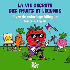 Fruits Et Légumes: Livre De Coloriage Pour à Partir de 2 ans