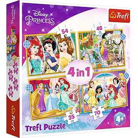 Disney Princess Trefl Pussel 4-in-1