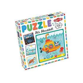 Tactic Mitt Første Puslespill All Aboard 4x6 Biter