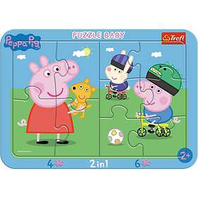 Trefl Pussel 10 Bitar 2-in-1 Greta Gris