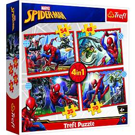 Trefl Disney Marvel Pussel Spider-Man 4-in-1