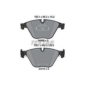Textar Bromsbeläggssats, skivbroms 2468801