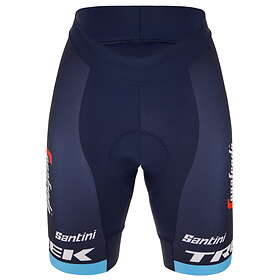 Santini Trek Segafredo 2023 Bib Shorts Blå M Kvinna