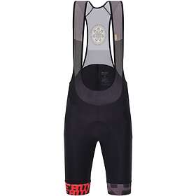 Santini La Fleche Wallone Bib Shorts Svart M Kvinna