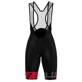 Santini La Fleche Wallone Bib Shorts Svart S Kvinna
