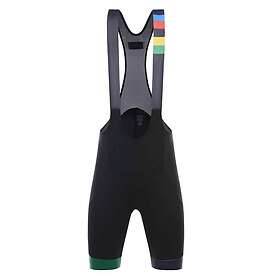 Santini Uci Villach 1987 Bib Shorts Svart S Man