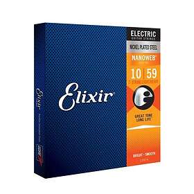 Elixir Electric Nickel Plated Steel Nanoweb 7-String 10-59