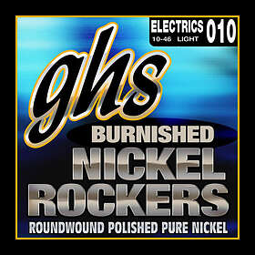 GHS BNR-L - Burnished Nickel Rockers 010-046