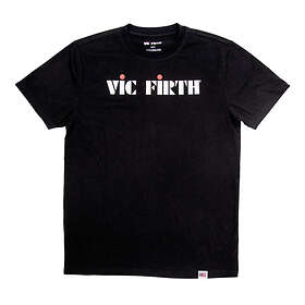 Vic Firth Classic Logo Black Tee X-Large