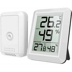 ELECTRONIC INDOOR THERMOMETER WITH HYGROMETER