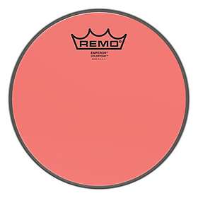 Remo Emperor Colortone rött trumhuvud, 20 cm