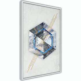 Artgeist Poster Affisch Hexagonal Eye A3-POprp0268l_brA