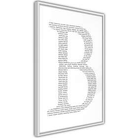 Artgeist Poster Affisch Letter B A3-POprp0393l_brA