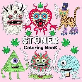 Stoner Coloring Book: An Adult Coloring Book with Psychedelic and Relaxing Designs