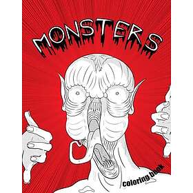 Monsters Coloring Book: Monsters Coloring Book for adults and teens horror creatures