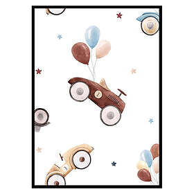 Gallerix Poster Cars And Balloons 3594-21x30