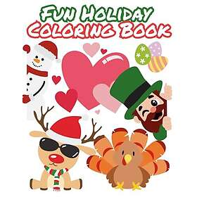 Holiday Coloring Book: Traditional Christmas & Winter Scenes