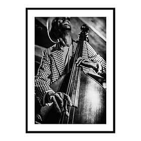 Gallerix Poster Musician On Bass 3937-21x30