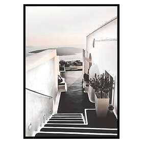 Gallerix Poster Santorini Staircase 3471-30x40