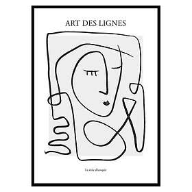Gallerix Poster Art De Lignes No3 3277-50x70