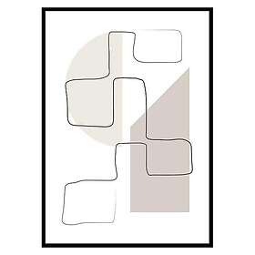 Gallerix Poster Art des Lignes No3 3040-50x70