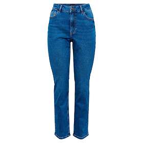 Pieces Luna Straight Fit High Waist Jeans (Women's)
