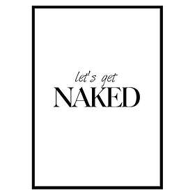 Gallerix Poster Lets Get Naked 3208-50x70