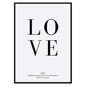 Gallerix Poster LOVE 2914-21x30G