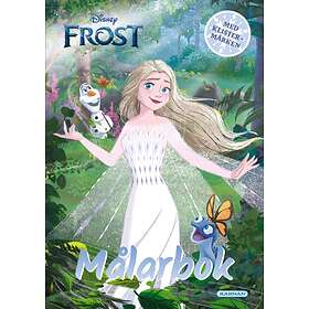 Disney Frozen Målarbok Frost med klistermärken