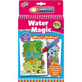 Galt Toys Magic Målarbok Water Vem Gömmer Sig