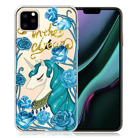 Lux-Case Deco iPhone 11 Pro Max case Unicorn Blå