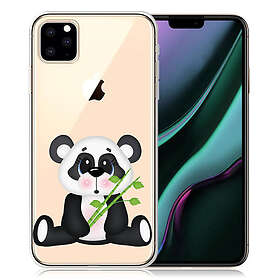 Lux-Case Deco iPhone 11 Pro Max case Panda Holding Bamboo Flerfärgad