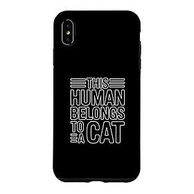 Lux-Case iPhone Xs Max patterned leather flip case Adorable Cat Flerfärgad