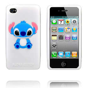 Lux-Case Baby Stitch (Vit) iPhone 4S Silikonskal Vit