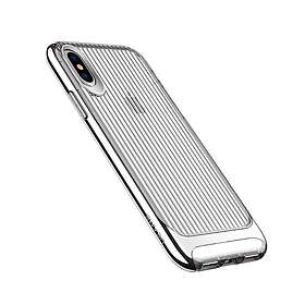 Lux-Case USAMS iPhone X Skal med en unik design Silver Silver/Grå