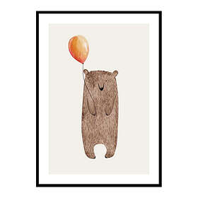 Gallerix Poster Bear With Balloon 4111-30x40