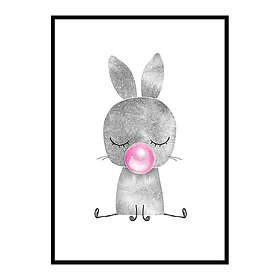 Gallerix Poster Bubblegum Rabbit 4114-21x30G