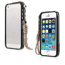 Lux-Case Premium (Black) iPhone 6 Metall Bumper Svart