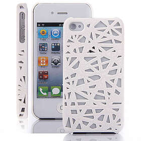 Lux-Case Synergy (Valkoinen) iPhone 4/4S Skal Vit