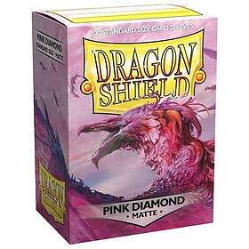 Dragon Shield Arcane Tinmen Sleeves Standard Size Matte Pink Diamond (100ct)