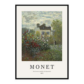 Gallerix Poster Monet Garden In Argenteuil 4026-21x30G