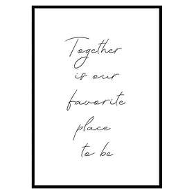 Gallerix Poster Together 2907-21x30