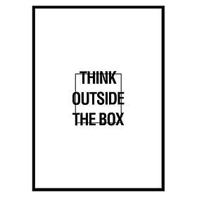 Gallerix Poster Think Outside 3199-50x70