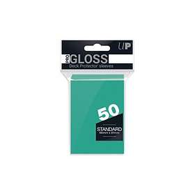 Ultra PRO PRO-Gloss Standard Deck Protector sleeves: Aqua (50 st) pro