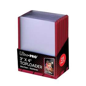 Ultra PRO Toploader With Red Borders (25pcs)