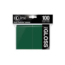 Ultra PRO Eclipse Gloss Standard Sleeves: Forest Green - pro