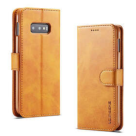 Lux-Case LC.IMEEKE Galaxy S10e wallet case Brown Brun